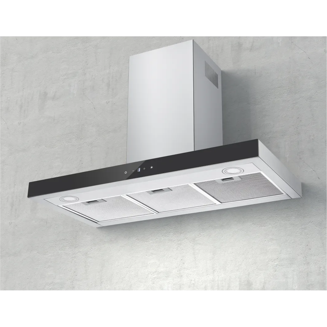 T-shape Chimney Cooker Hood Touch Control Chimney 125B 60/90cm - 图片 1