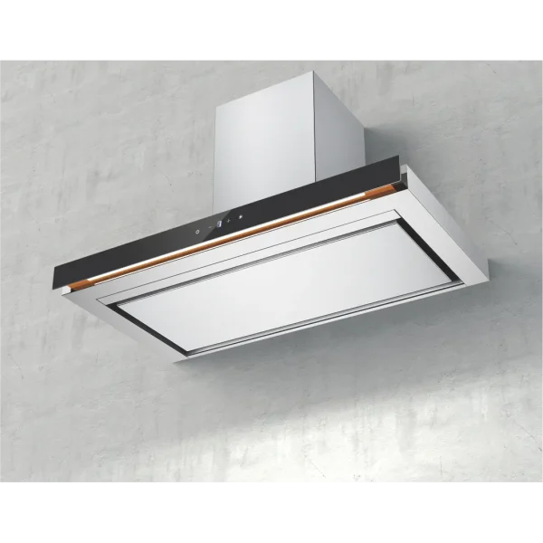 T-shape Chimney Cooker Hood Touch Control Chimney 129 60/90cm