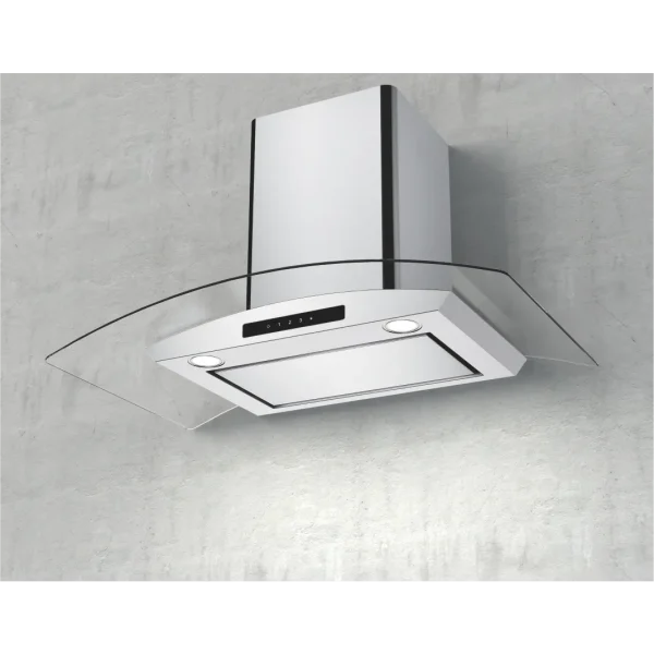 Morden and Best Sell in American Curved glass Cooker Hood 502B 75/90cm
