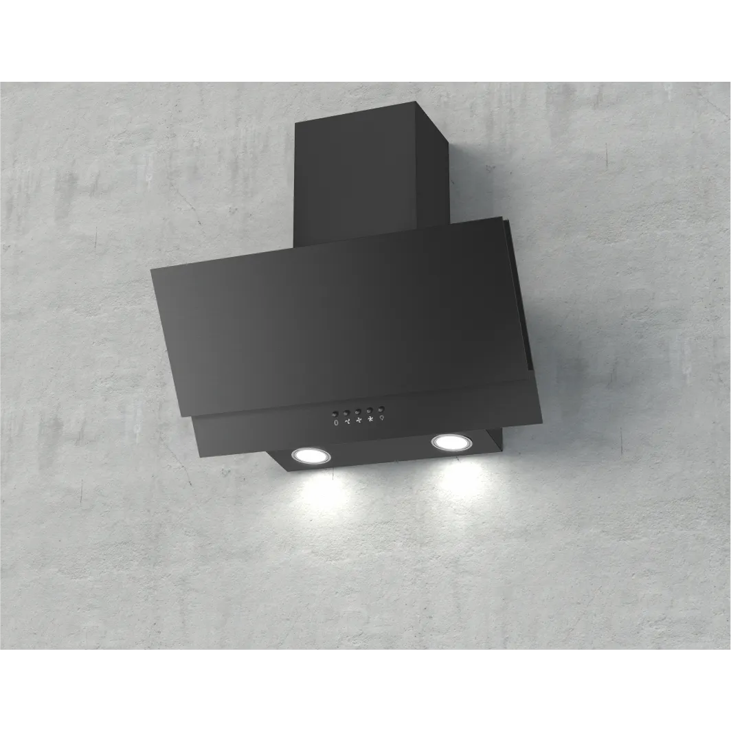 60cm Angled Cooker Hood LED Lights 736C - 图片 1