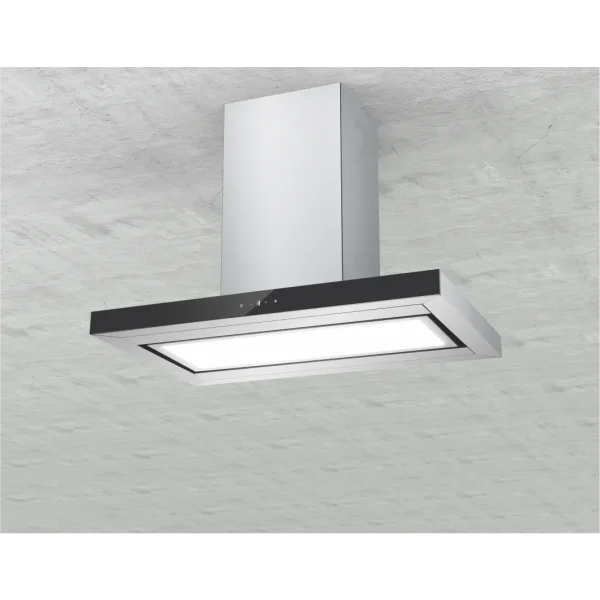 High End T-Shape Full LED Panel Island hood 810