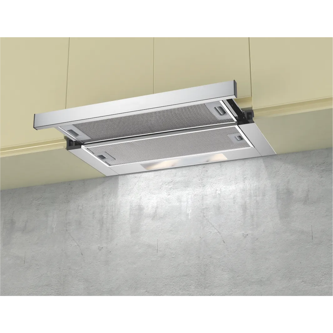 60cm Integrated Telescopic Cooker Hood with 2-speed Extraction 906/909 - 图片 1