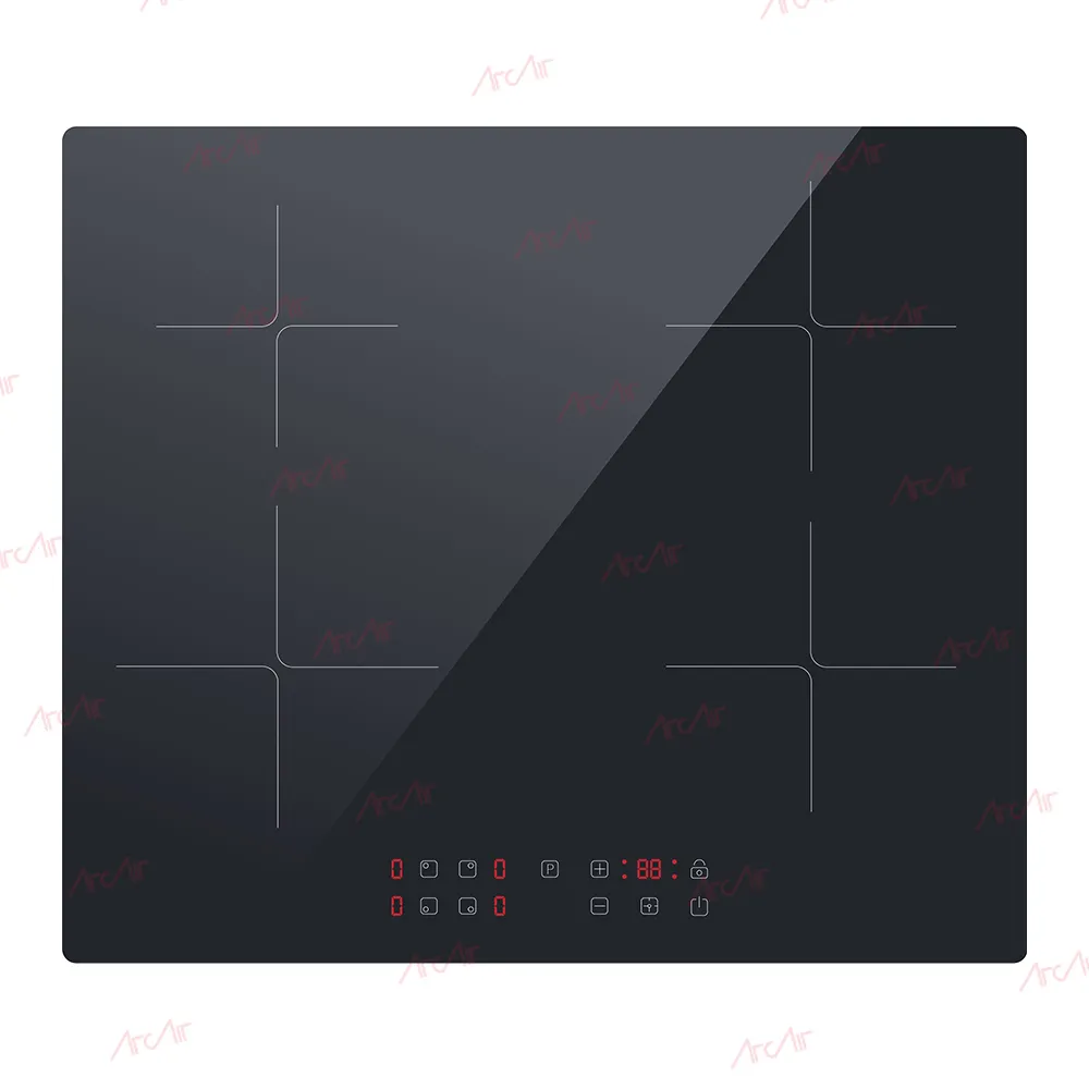 Built-in Induction Hob with 4 Zones with Boost HJ6052IH4B - 图片 1