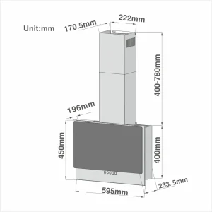 Vertical Glass Model with Dual Suction 740 - 图片 8