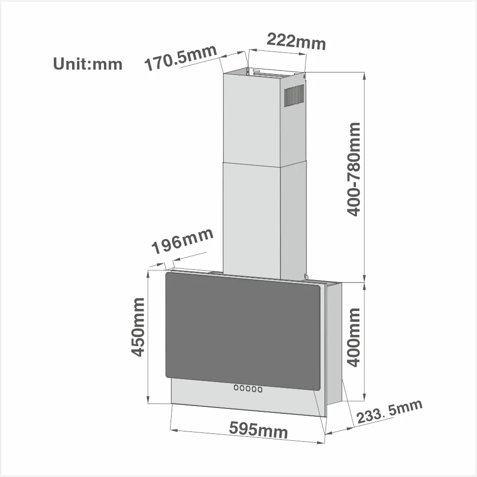 Vertical Glass Model with Dual Suction 740 - 图片 8