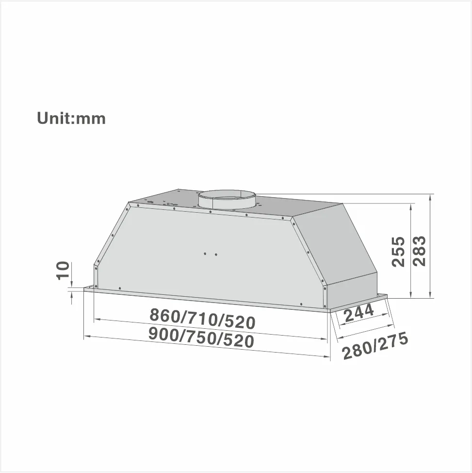 Integrated Cooker Hood 913 - 图片 2