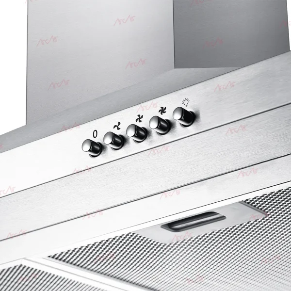 Wall Mount Cooker Hood with 3-speed Extraction 301 50/60/70/90cm