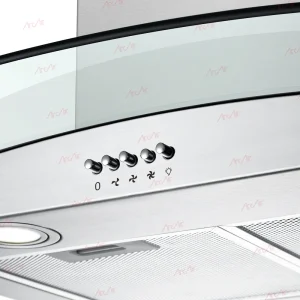 Curved glass Cooker Hood 506B 70/90cm - 图片 3
