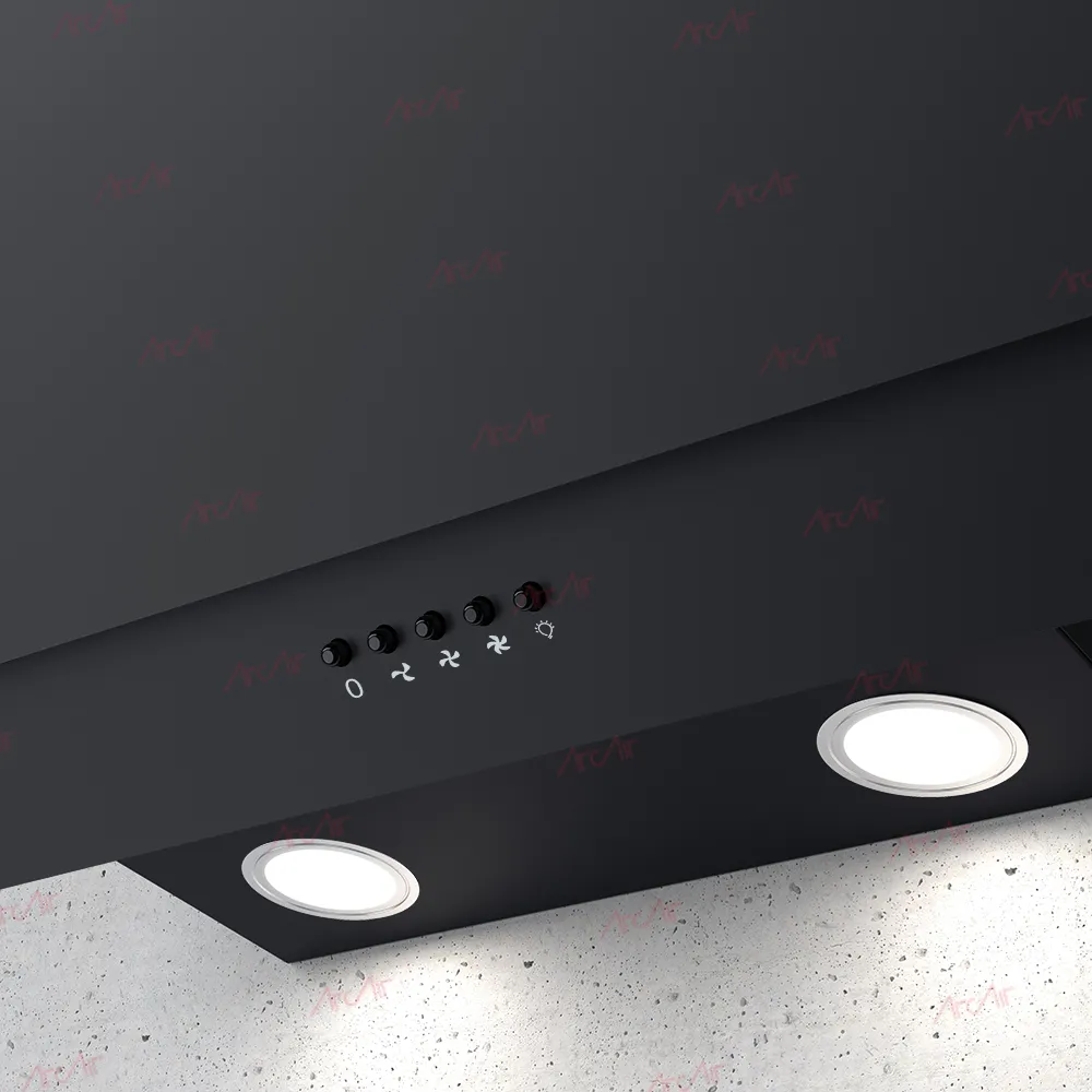 60cm Angled Cooker Hood LED Lights 736C - 图片 7