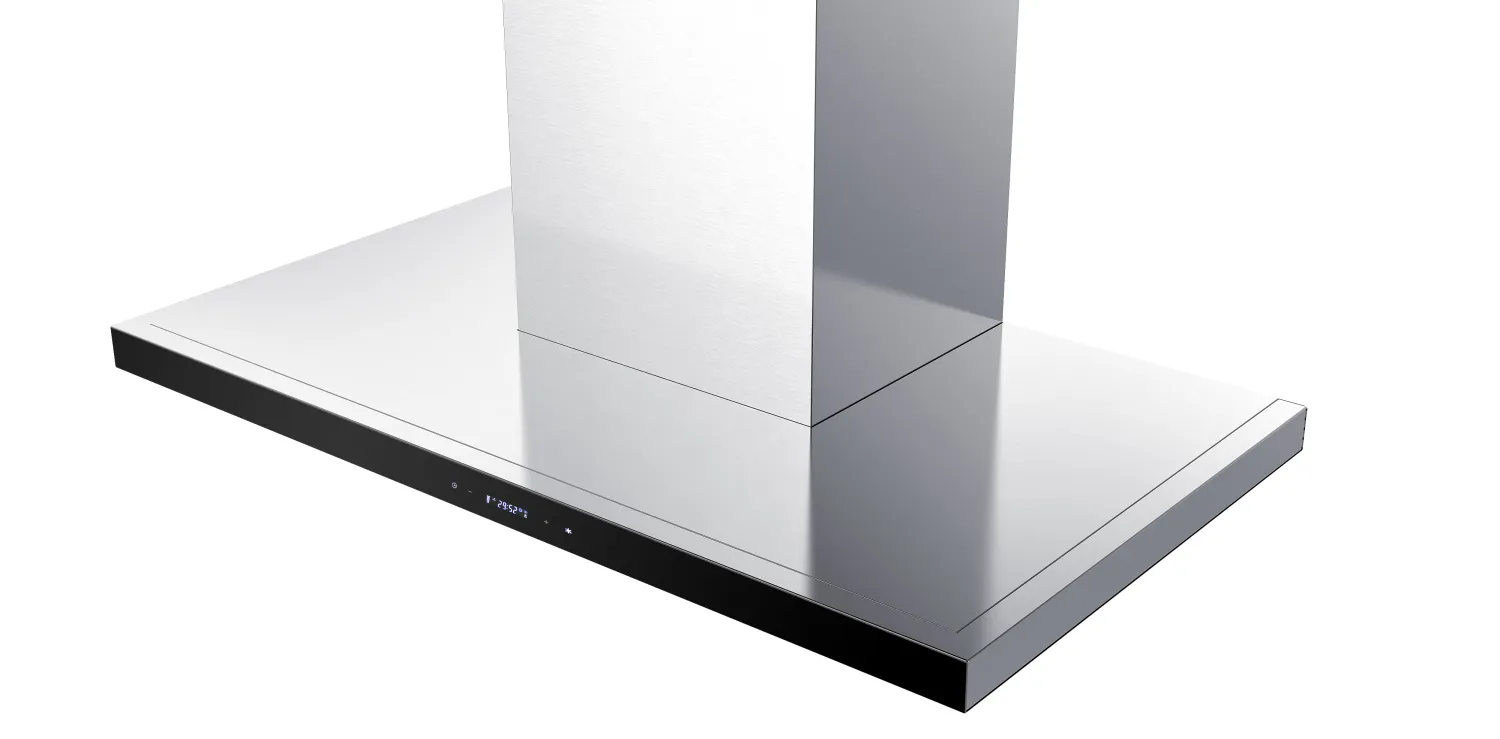 T-shape Chimney Cooker Hood Electronic switch 101 60/90cm - 图片 4