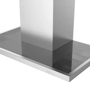 T-shape Chimney Cooker Hood Electronic switch 101 60/90cm - 图片 3