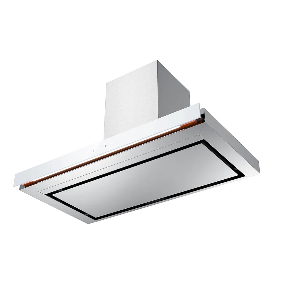 T-shape Chimney Cooker Hood Touch Control Chimney 129 60/90cm - 图片 4