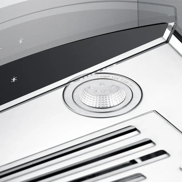 Curved glass Cooker Hood 506C 60/70cm